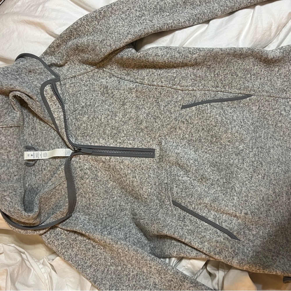 Lululemon Gray Quarterzip
